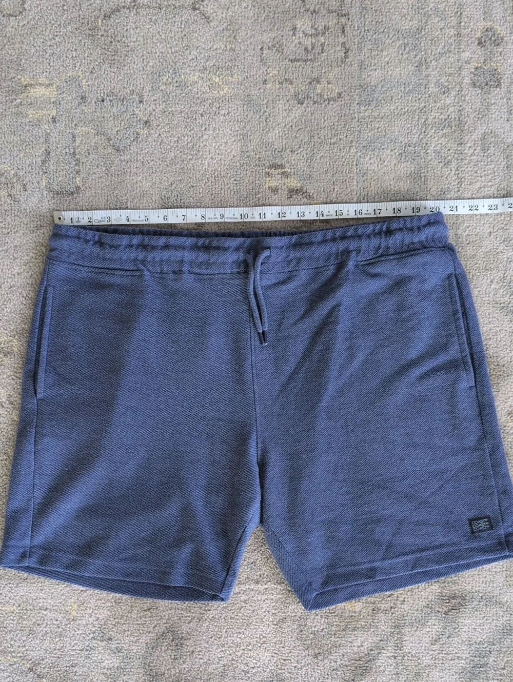 COAST Men's Blue Casual Shorts